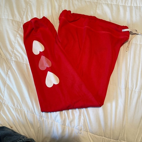 Sundry Red Track Pants - Picture 3 of 4